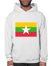 Myanmar 1398# - world flags- Hoodie