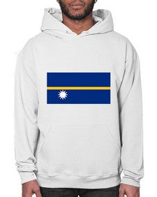 Nauru 1419# - world flags- Hoodie