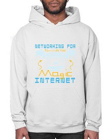 Networking for dummies your computer magic internet 22# - computer- Hoodie