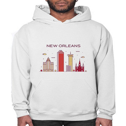NewOrleans 1480# - cities- Hoodie