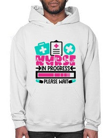 Nurse In Progress Please Wait Style Style 1160# - nurse- Hoodie