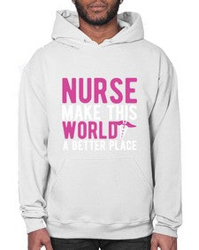 Nurse make this world a better place 1179# - nurse- Hoodie