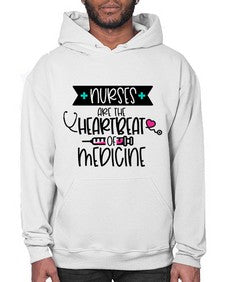 Nurses Are The Heartbeat Of Medicine Style Style 1231# - nurse- Hoodie