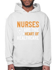 Nurses are the heart of healthcare Style 1228# - nurse- Hoodie