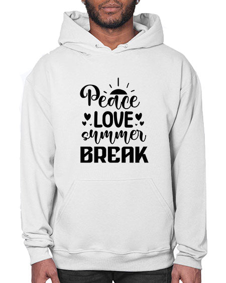 Peace love summer break 01# - summer- Hoodie
