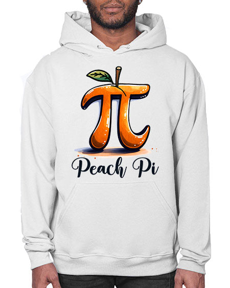 Peach Pi Math Teacher 32# - pi- Hoodie