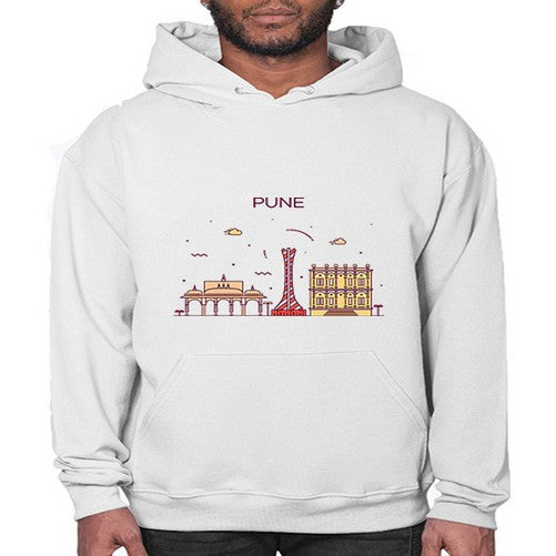 Pune 1696# - cities- Hoodie