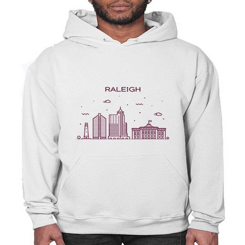 Raleigh 1708# - cities- Hoodie