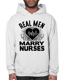 Real men Style 1349# - nurse- Hoodie