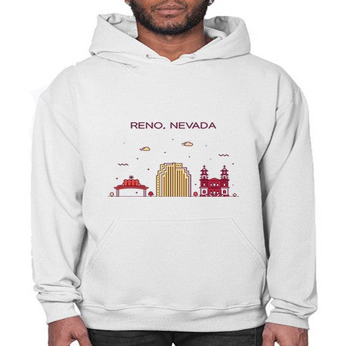 Reno 1714# - cities- Hoodie