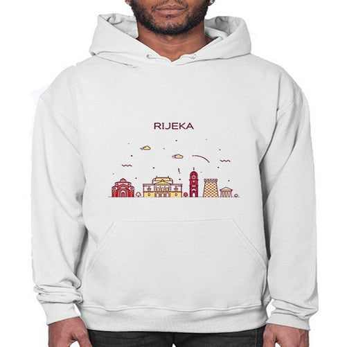 Rijeka 1732# - cities- Hoodie