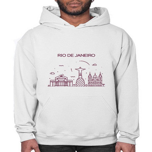 RioDeJaneiro 1735# - cities- Hoodie