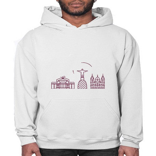 RioDeJaneiro 1736# - cities- Hoodie