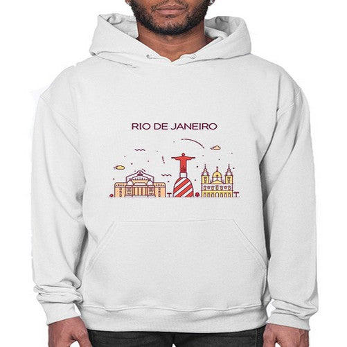 RioDeJaneiro 1737# - cities- Hoodie