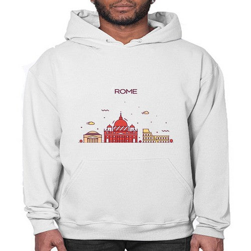 Rome 1750# - cities- Hoodie