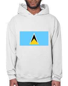 Saint Lucia 1765# - world flags- Hoodie