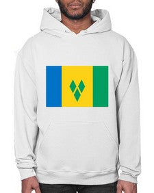 Saint Vincent and the Grenadines 1767# - world flags- Hoodie