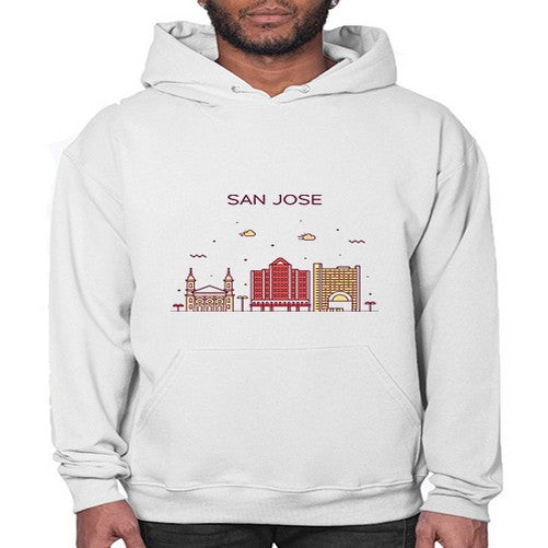 SanJoseCL 1793# - cities- Hoodie