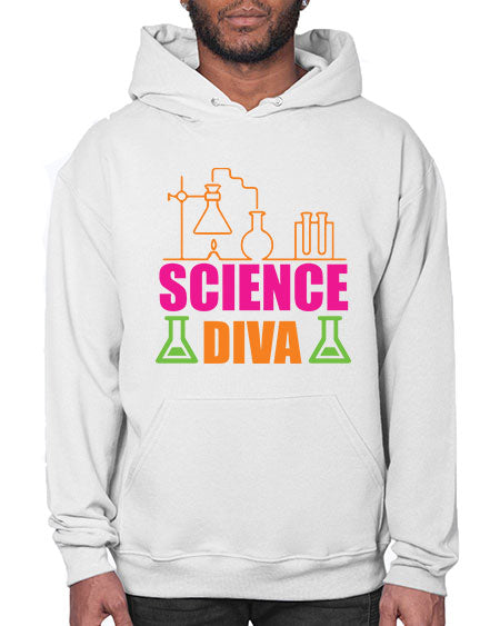 Science Diva 127# - general science- Hoodie