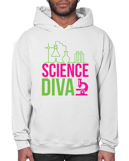 Science Diva 128# - general science- Hoodie