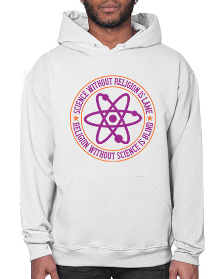 Science without religion is lame religion without science is blind 314# - general science- Hoodie