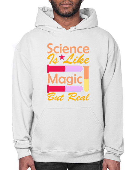 ScienceIsLikeMagicButScience tshirt design Sciencetshirtdesign 50# - general science- Hoodie