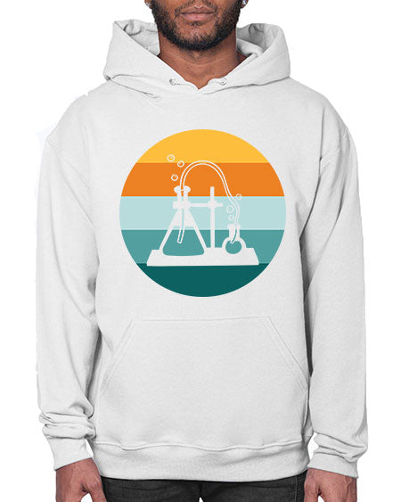 ScientistRetroSunsetScientistSkinite Scientist Skinite 39# - general science- Hoodie