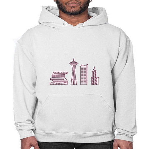 Seattle 1808# - cities- Hoodie