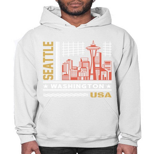 Seattle 1809# - cities- Hoodie