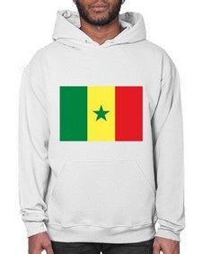Senegal 1811# - world flags- Hoodie