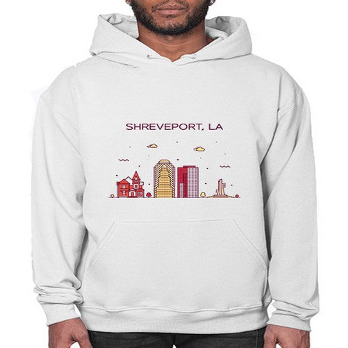 ShreveportLA 1840# - cities- Hoodie