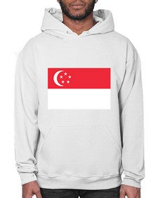 Singapore 1842# - world flags- Hoodie