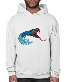 Snake 219# - cartoon animals- Hoodie