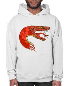 Snake 223# - cartoon animals- Hoodie