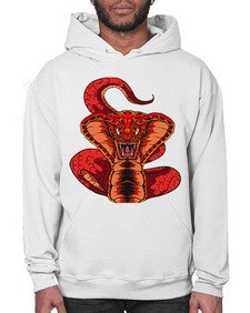 Snake 225# - cartoon animals- Hoodie