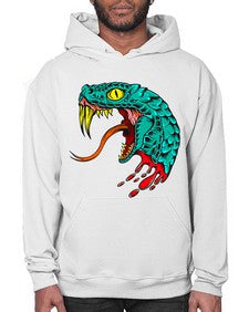 Snake 227# - cartoon animals- Hoodie