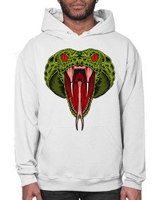 Snake 229# - cartoon animals- Hoodie