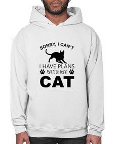 Sorry I Cant Style 116# - cats- Hoodie