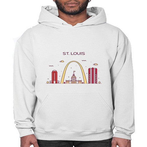 StLouis 1886# - cities- Hoodie