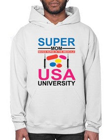 Super Mom Makes Nurse in the Style 1431# - nurse- Hoodie