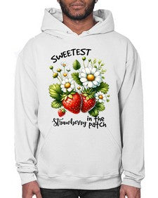Sweetest Strawberry In The Patch 1598# - strawberry- Hoodie