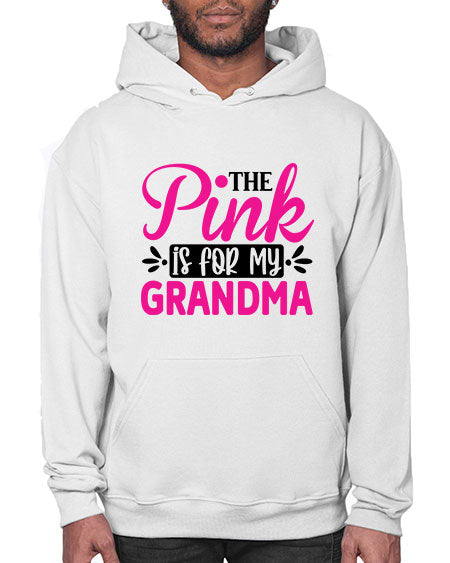 The Pink is for My Grandma 2# - breast cancer- Hoodie