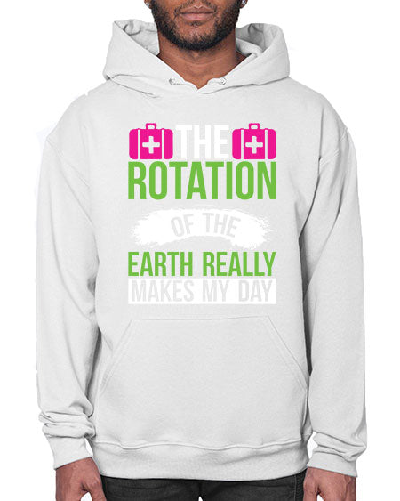 The Rotation Of The Earth Really Makes My Day 7# - nature- Hoodie