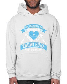 The character of the Nurses is as important as the knowledge she possesses Style 1507# - nurse- Hoodie