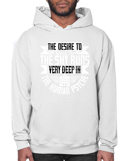 The desire to reach for the sky runs very deep in the human psyche Style 418# - architect- Hoodie