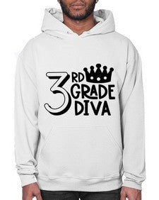Third Grade Diva 953# - third grade- Hoodie