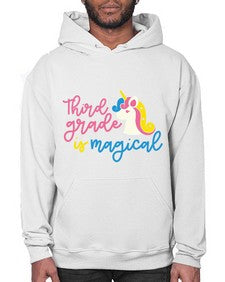 Third Grade Is Magical 963# - third grade- Hoodie