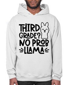 Third Grade No Prob 971# - third grade- Hoodie