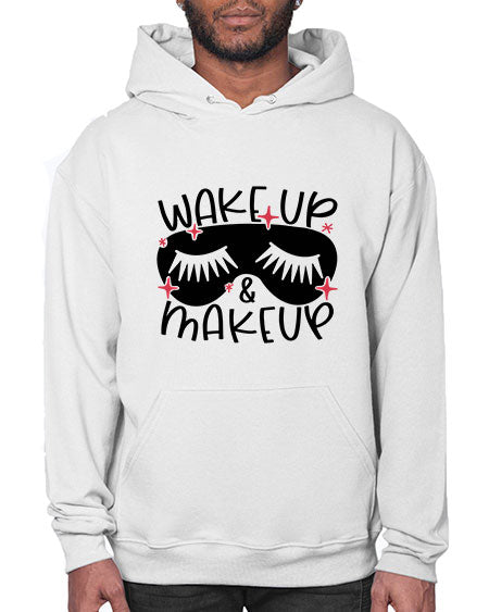 Wake Up Makeup Style 8# -makeup Hoodie