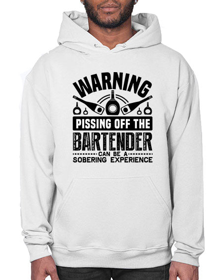 Warning Style 462# - bartender- Hoodie